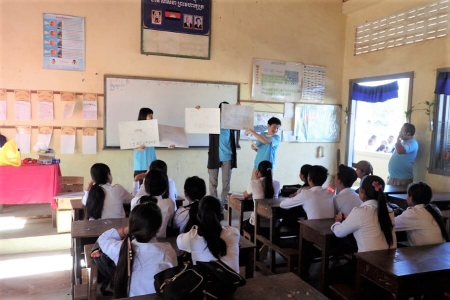 カンボジア サービス・ラーニング研修